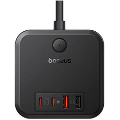 Сетевое зарядное Baseus PowerCombo Cube Power Strip 3AC+2U+2C 30W E00066400117-00
