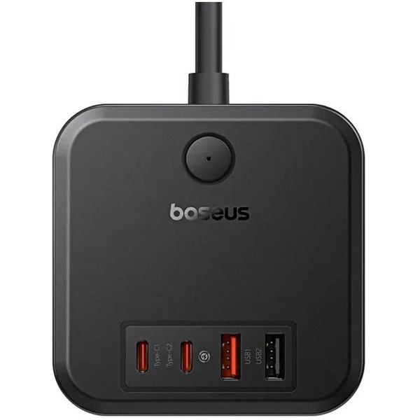 Сетевое зарядное Baseus PowerCombo Cube Power Strip 3AC+2U+2C 30W E00066400117-00