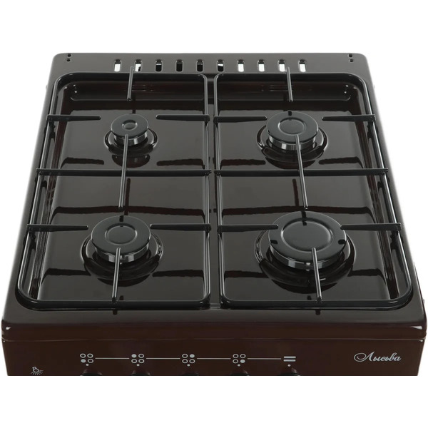 Кухонная плита Лысьва ГП 400 МС-2у (коричневый, без крышки)