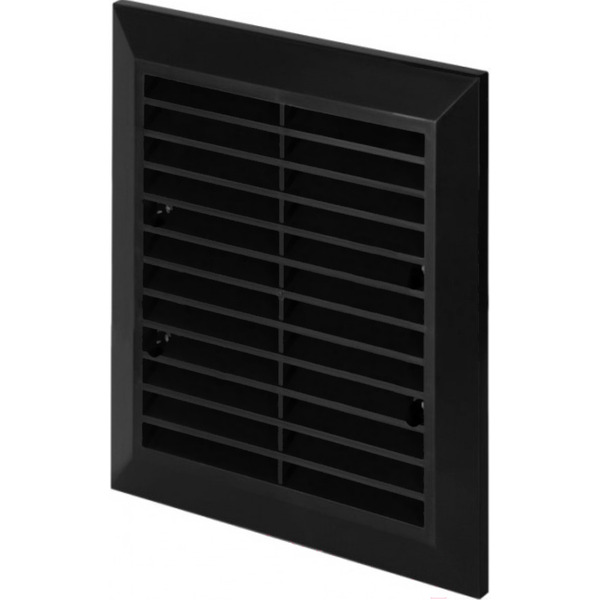 Решетка с сеткой от насекомых Awenta Classic T48aCZ 14x17 (черный)