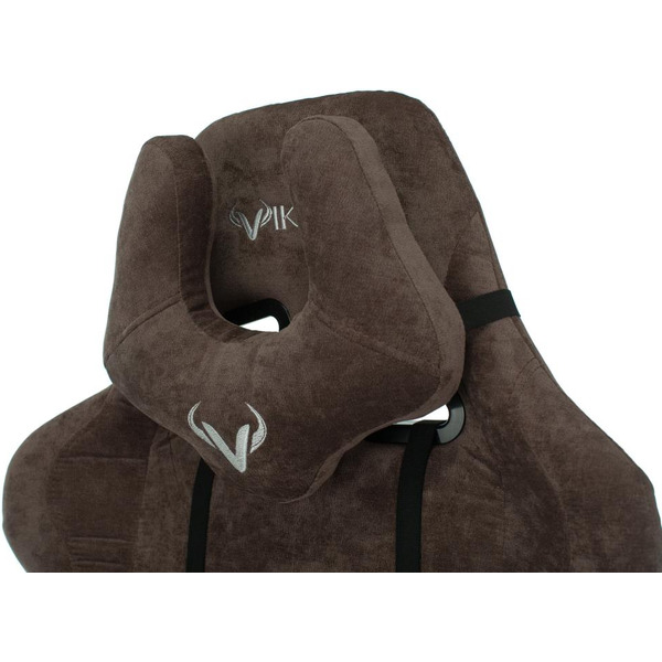 Кресло игровое Zombie VIKING KNIGHT Fabric Light-10 (1372996) темно-коричневый