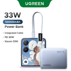 Внешний аккумулятор Ugreen PB584 75173B 10000mAh (серый)