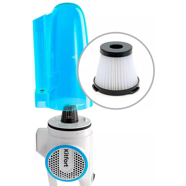 Пылесос KITFORT KT-523-2, голубой