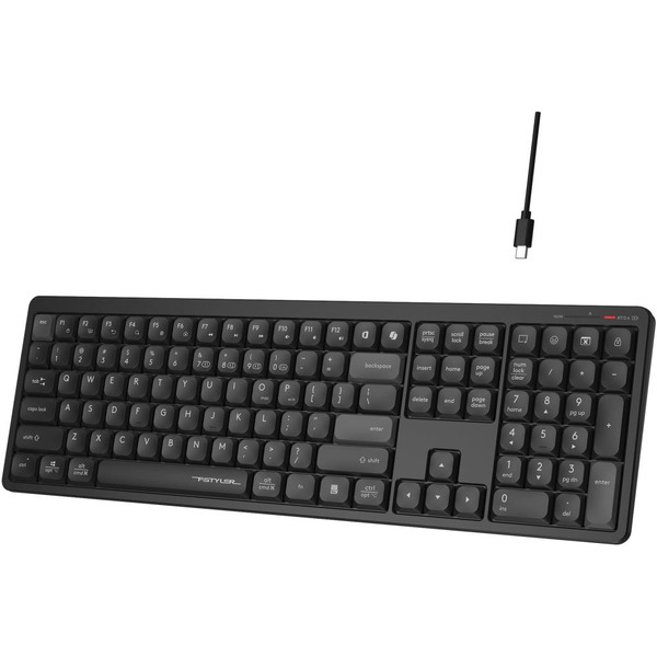 Клавиатура A4Tech Fstyler FBX55C (черный)