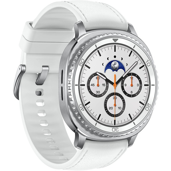 Умные часы Samsung Galaxy Watch 8 Classic 46 мм LTE (SM-L505FZWACAU) серебристый