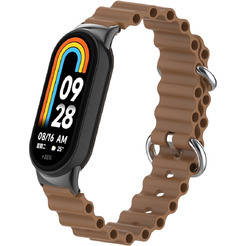 Ремешок Bingo Ocean для XIAOMI Mi Band 8 Коричневый