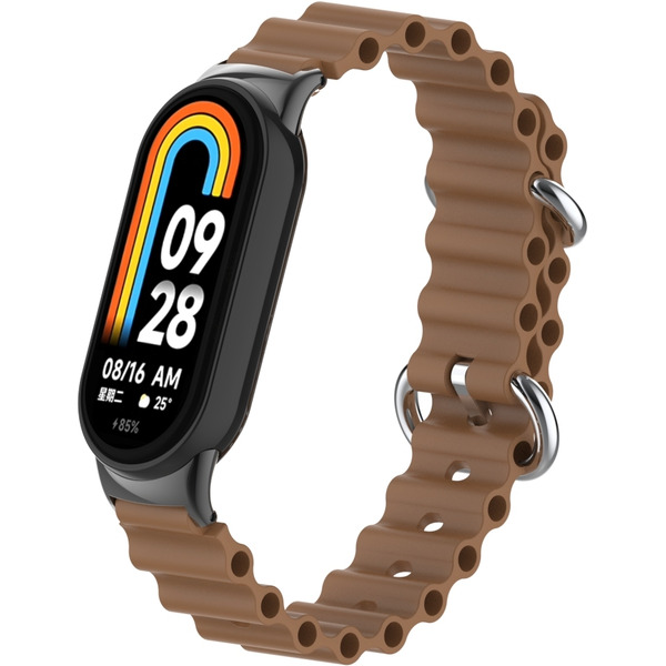 Ремешок Bingo Ocean для XIAOMI Mi Band 8 Коричневый