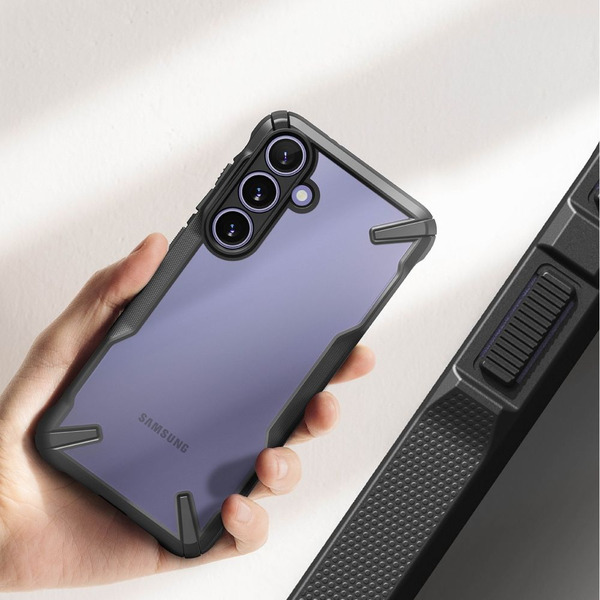 Чехол RINGKE FUSION X для GALAXY S24 BLACK