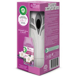 Автоматический освежитель воздуха Air Wick FreshMatic (нежность шелка и лилии) 250 мл