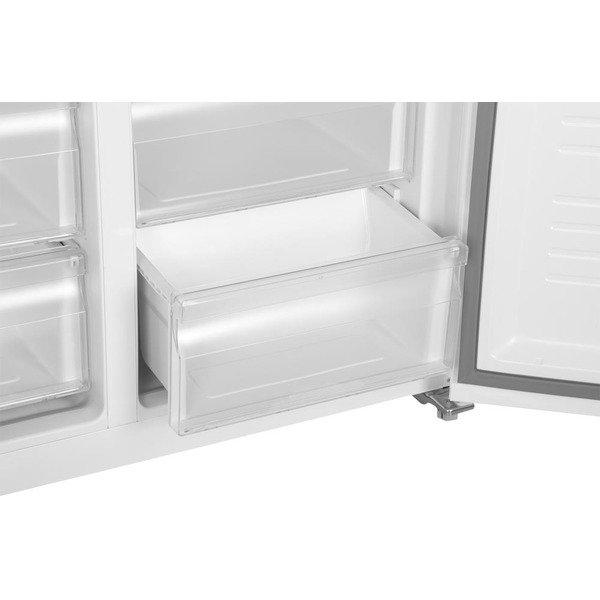 Холодильник Hyundai CS5003F (белое стекло)