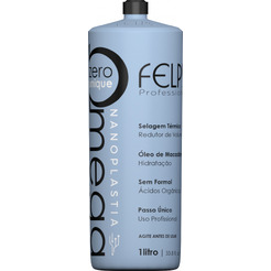 Маска Felps для выпрямления волос OMEGA ZERO UNIQUE NANOPLASTIA SENSITIVE, 1000 мл