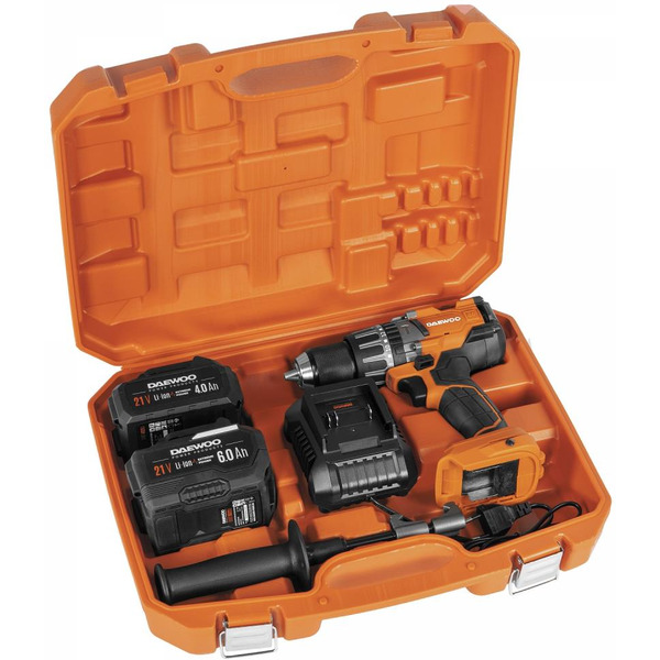 Ударная дрель-шуруповерт Daewoo Power DAA 2161Li