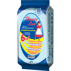 Чистящие салфетки HOUSE LUX House Lux №80 антибак.универс.