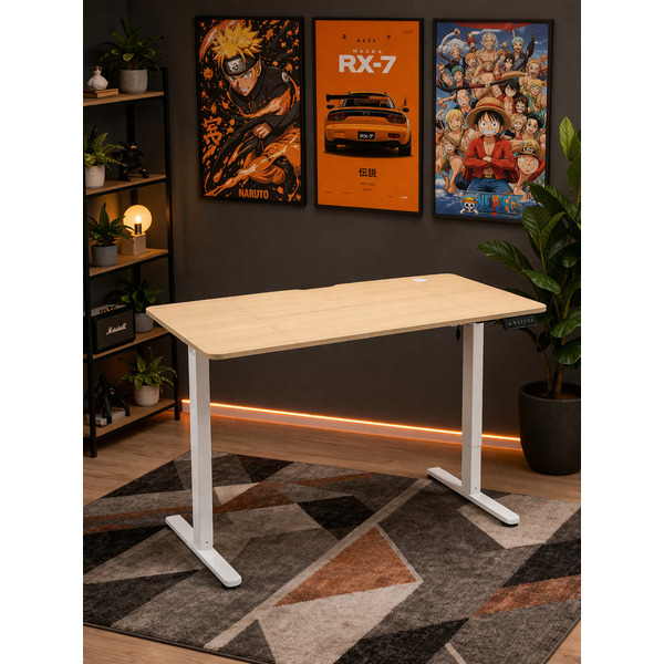 Стол с регулировкой высоты Zone51 e-Freeflow 140x75 Light Wood Z51-FLD-FFL-LW4