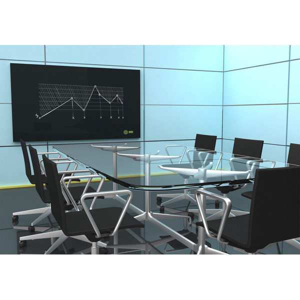 Доска стеклянная Cactus CS-GBD-65x100-BK