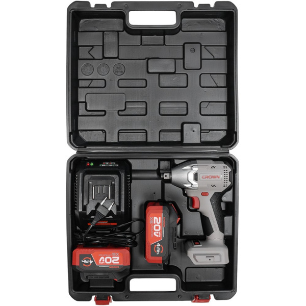 Гайковерт аккумуляторный CROWN CT22046XS-4 BMC