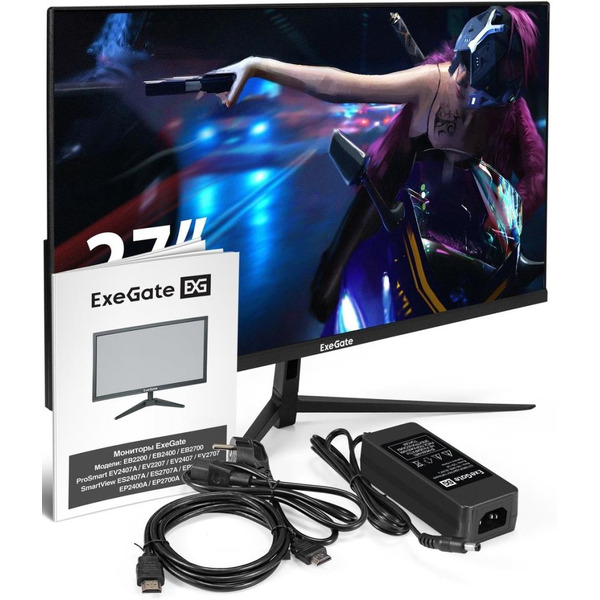 Монитор ExeGate SmartView ES2407A EX294429RUS черный
