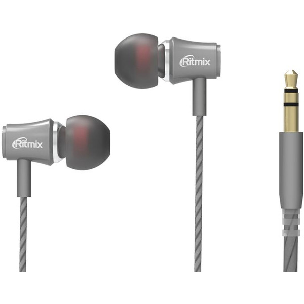 Наушники RITMIX RH-130 (космический серый)
