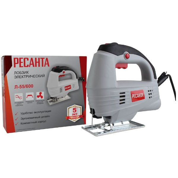 Электролобзик Ресанта Л-55/600 (75/9/1)