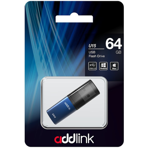 USB Flash Addlink U15 Blue 64GB