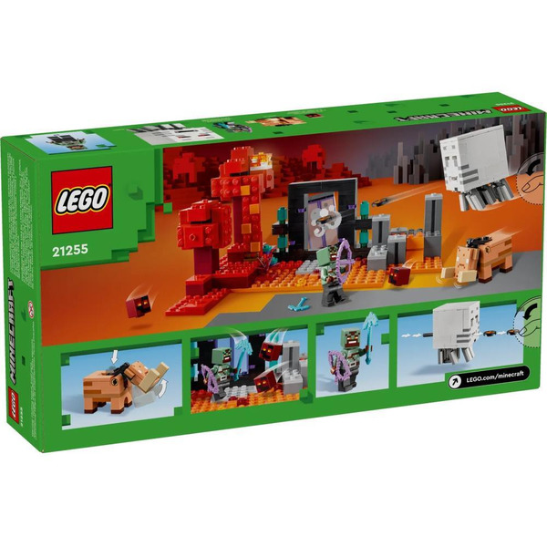 Конструктор Lego Minecraft Засада у портала в Нижний мир / 21255