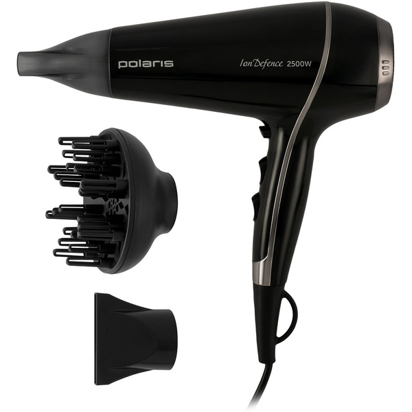 Фен Polaris PHD 2503TDi (черный)