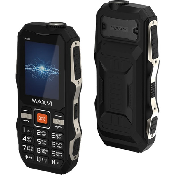 Мобильный телефон Maxvi P100 (черный)