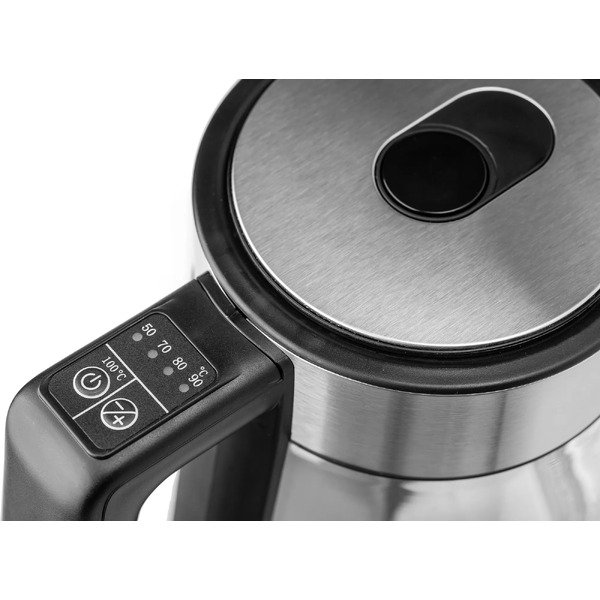 Электрочайник Brevio Glass Kettle BV8060 (черный)