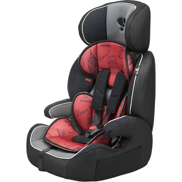 Автокресло Lorelli Navigator Black Red Cities