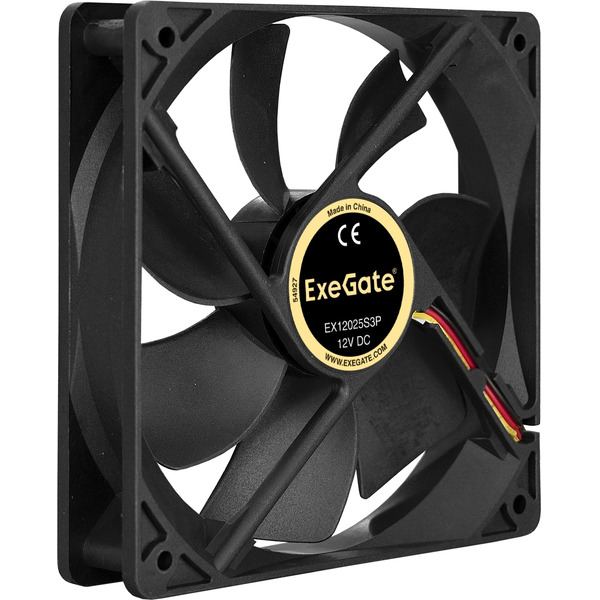 Вентилятор для корпуса ExeGate EX12025S3P EX166176RUS