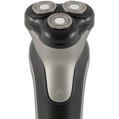 Бритва электрическая POLARIS PMR 0420R flex&float 4D PRO (черный/серебряный)