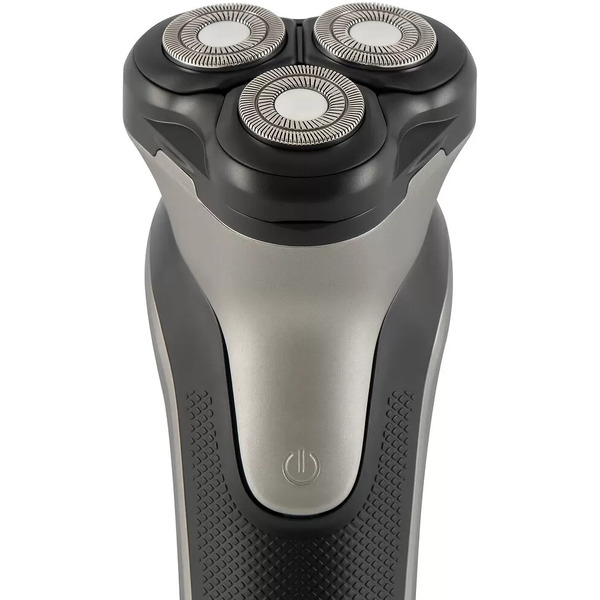 Бритва электрическая POLARIS PMR 0420R flex&float 4D PRO (черный/серебряный)