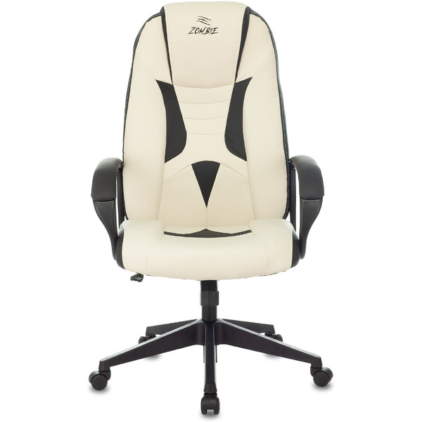 Кресло игровое Zombie 8 (1583543) белый/черный