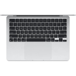 Ноутбук Apple MacBook Air 13" M3 2024 A3113 8GB/256GB MRXQ3LL/A (серебристый) + Адаптер Red Line BS-01 16А