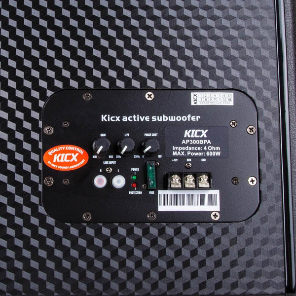 Автомобильный сабвуфер KICX AP300BPA