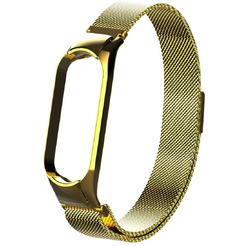 Ремешок Bingo Magnetic для Xiaomi Mi Band 3/4 Золотистый