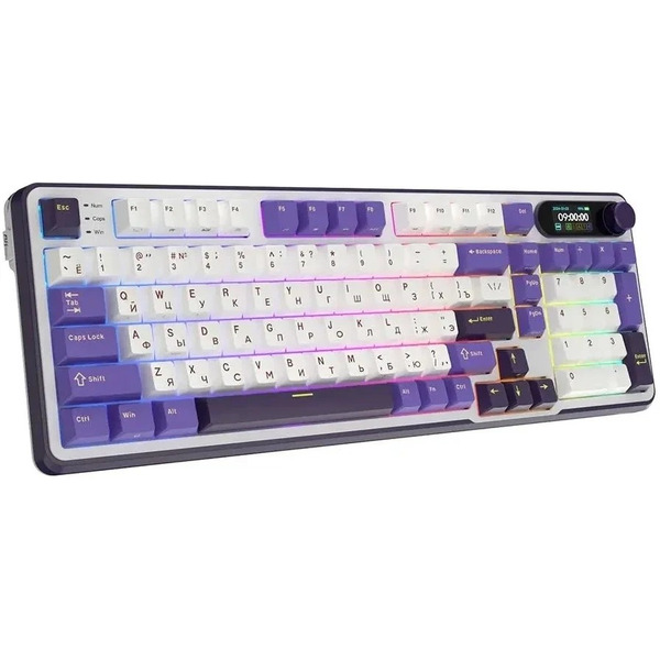 Клавиатура механическая Royal Kludge RK-S98 Blackberry Chartreuse switch