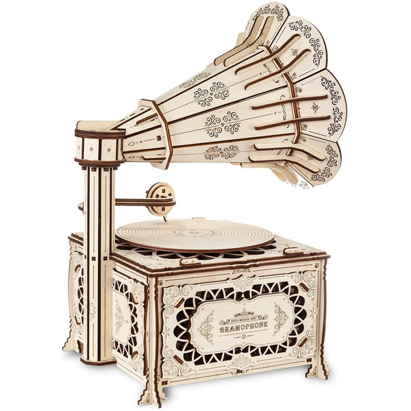 Механическая модель в виде конструктора EWA Граммофон