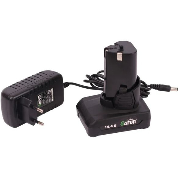 Дрель-шуруповерт Safun CD-14 (с 2-мя АКБ, кейс)