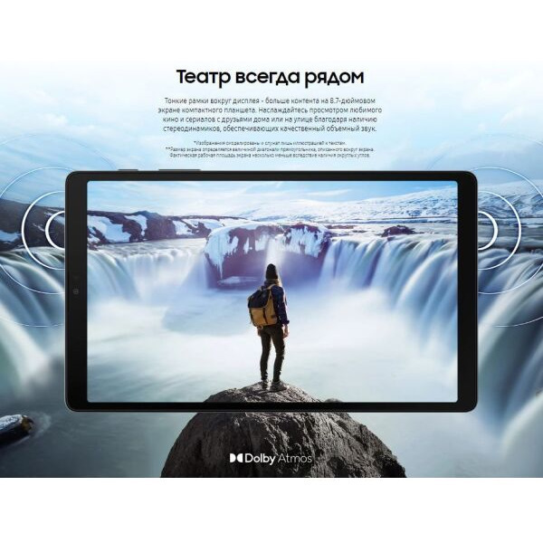 Планшет Samsung Galaxy Tab A7 Lite LTE 32GB (SM-T225NZAASKZ) темно-серый