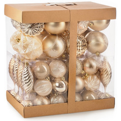 Набор новогодних шаров Ausini XK-041