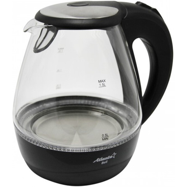Электрический чайник Atlanta ATH-2460 (черный)
