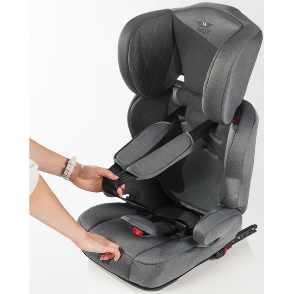 Детское автокресло Martin Noir Pioneer Profix Monaco Grey (LSA001)