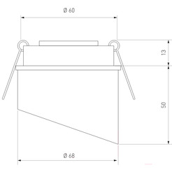Точечный светильник Elektrostandard 7005 MR16 BK/GD