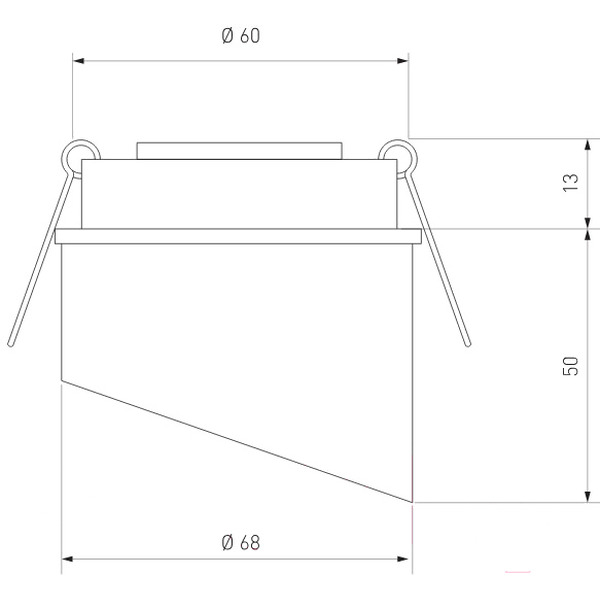 Точечный светильник Elektrostandard 7005 MR16 BK/GD