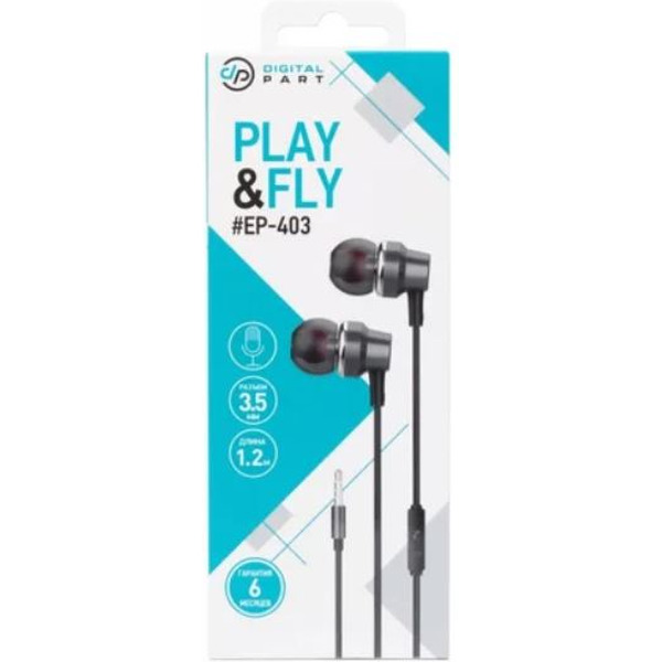 Наушники Digital Part EP-403 (серый)