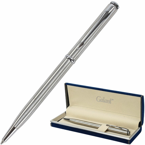 Ручка подарочная шариковая Arrow Chrome GALANT 140408