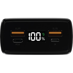 Внешний аккумулятор Olmio QL-30 30000mAh (серый)