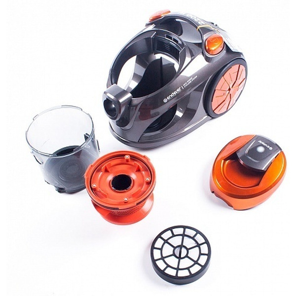 Пылесос Endever Skyclean VC-550 (серый/оранжевый)