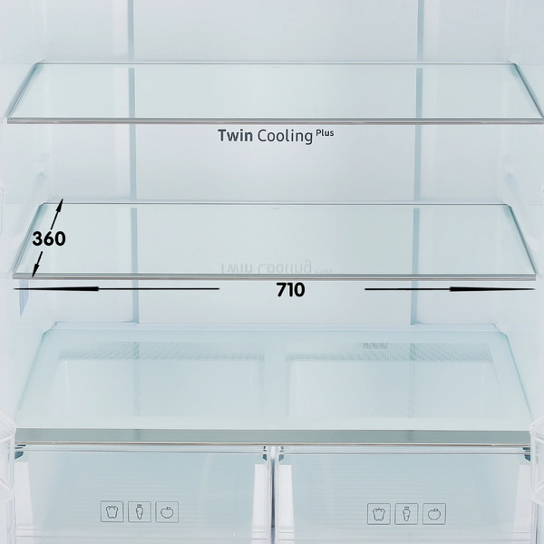 Холодильник SAMSUNG RF48A4000M9/WT